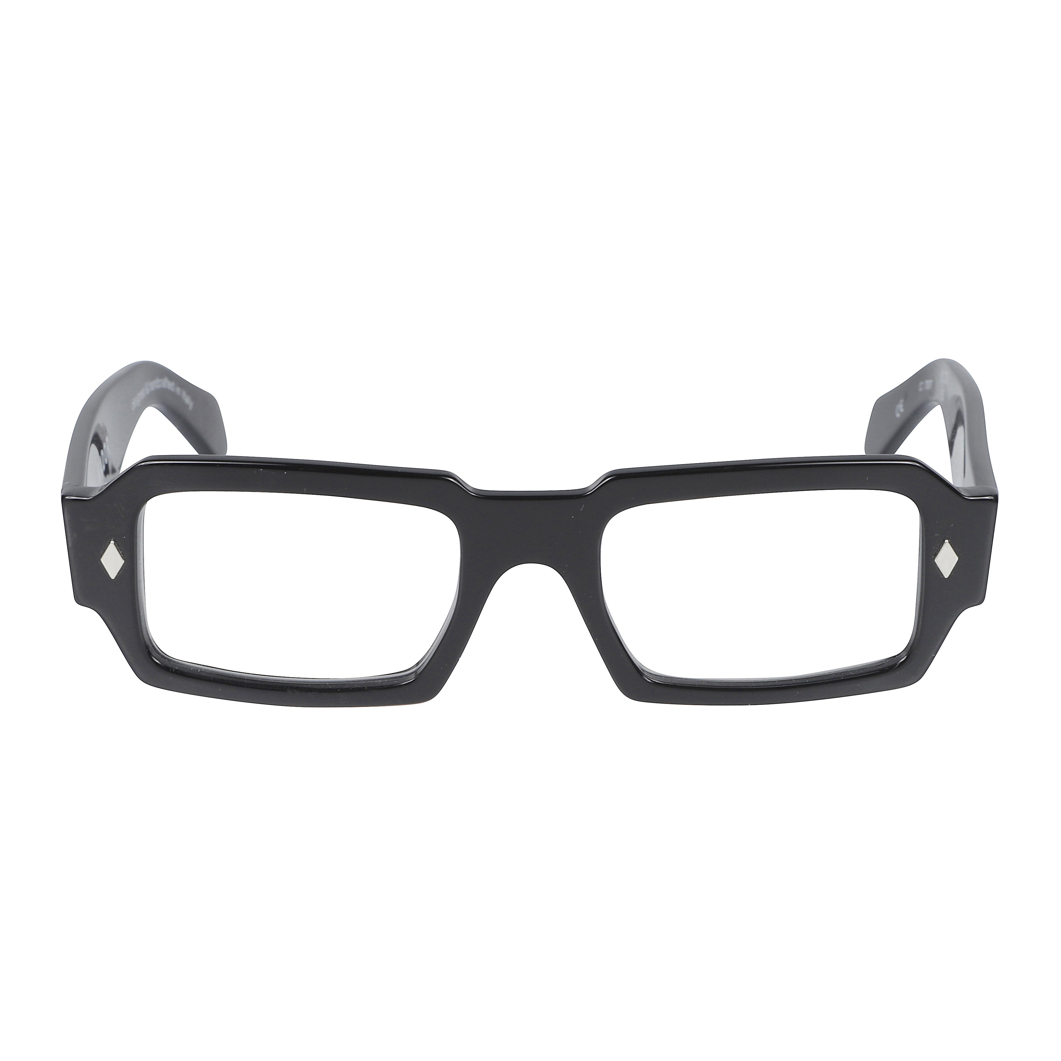 Rock Star Bold Rectangular Frame Sunglasses with Diamond Accents