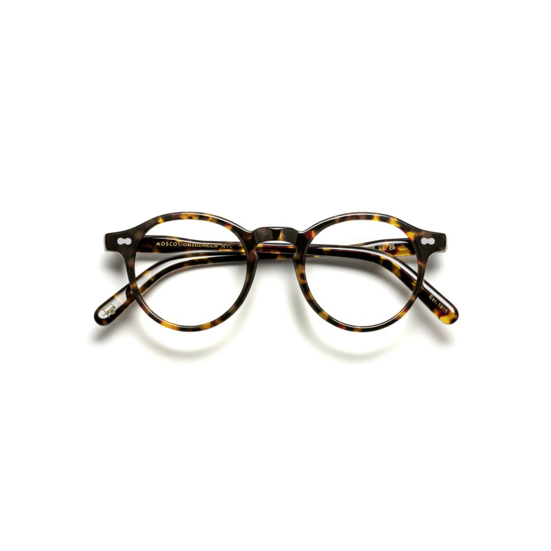 Or-Mil-O Miltzen Round Tortoiseshell Acetate Eyeglasses