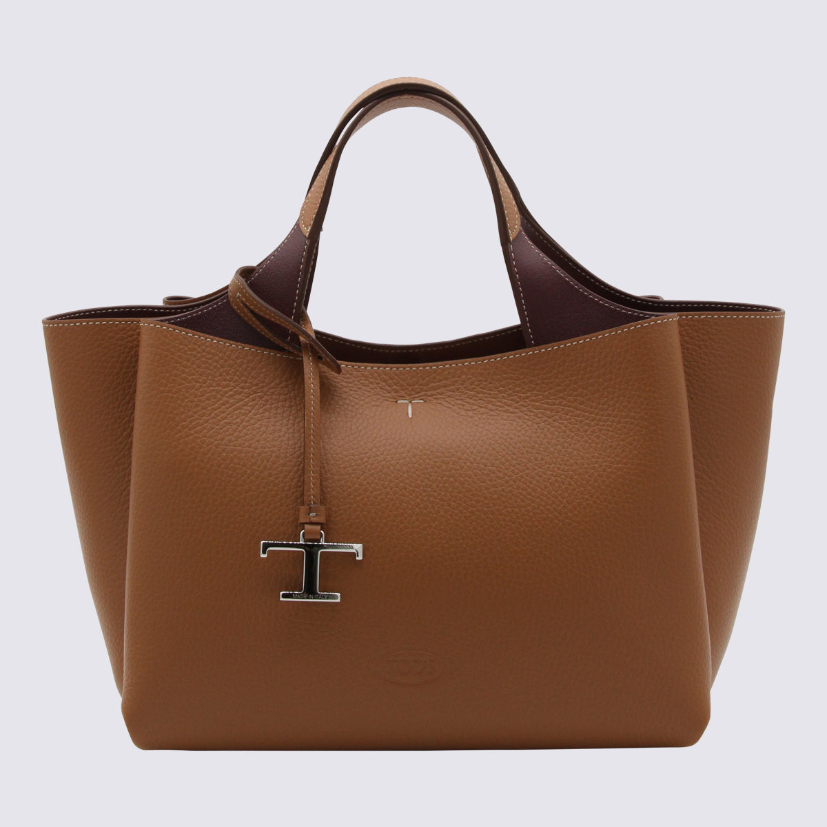 Brown Leather Tote Bag