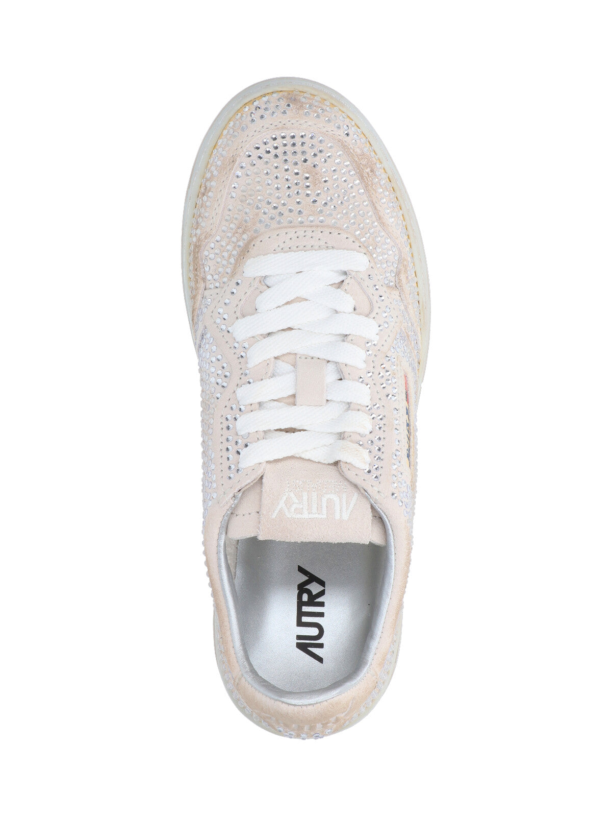 Low-Top Sneakers With Round Toe
