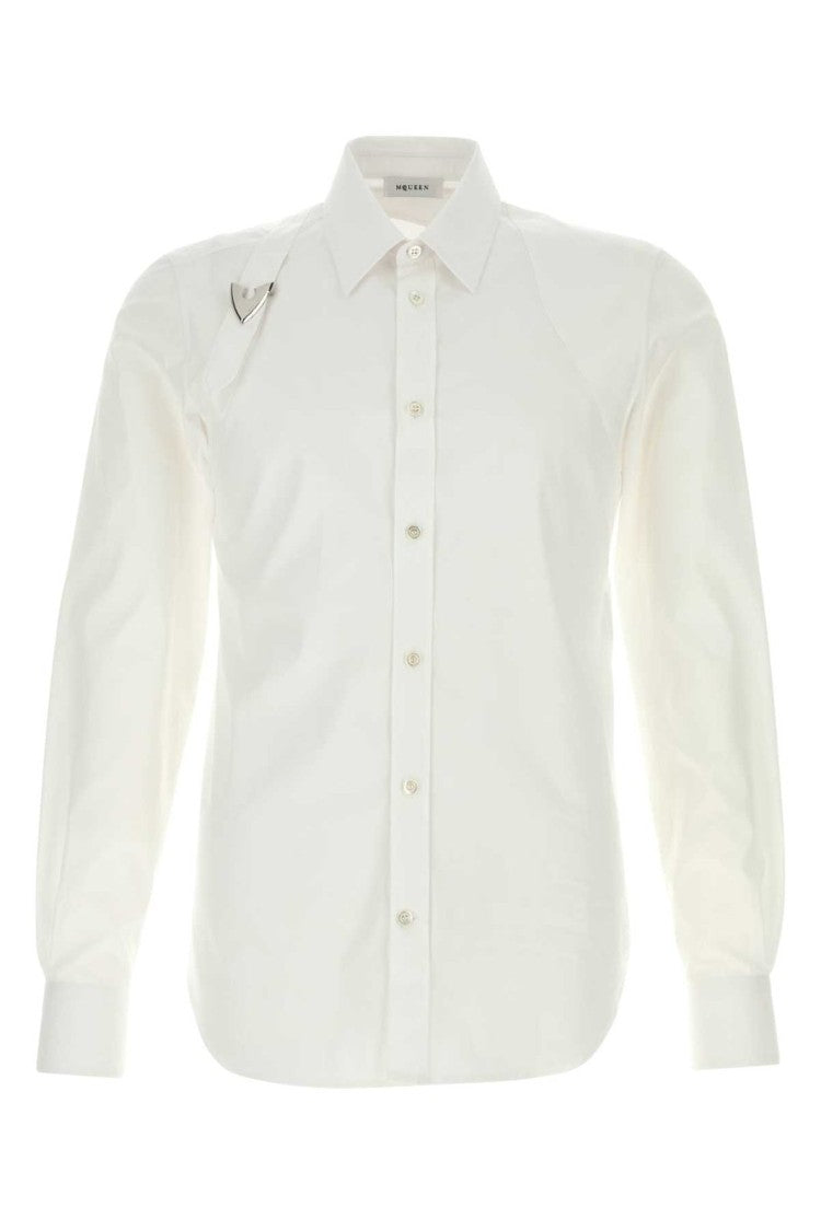 Structured White Shirt With Crisp Design