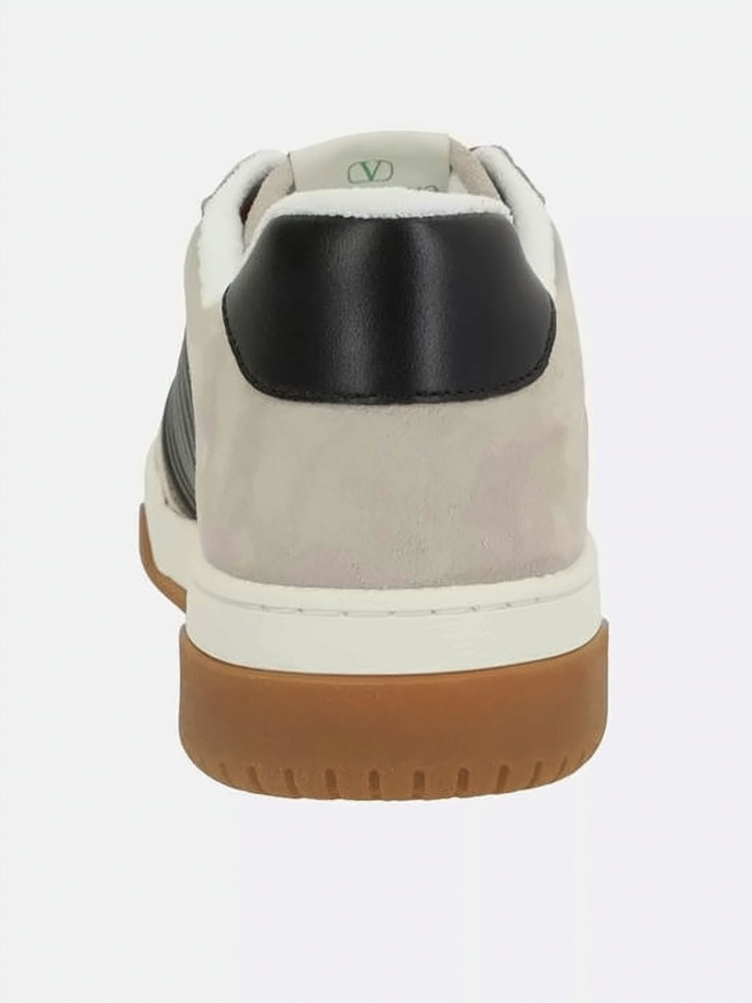 Low-Top Nappa Leather Sneakers with Embossed Logo and Vibrant Laces