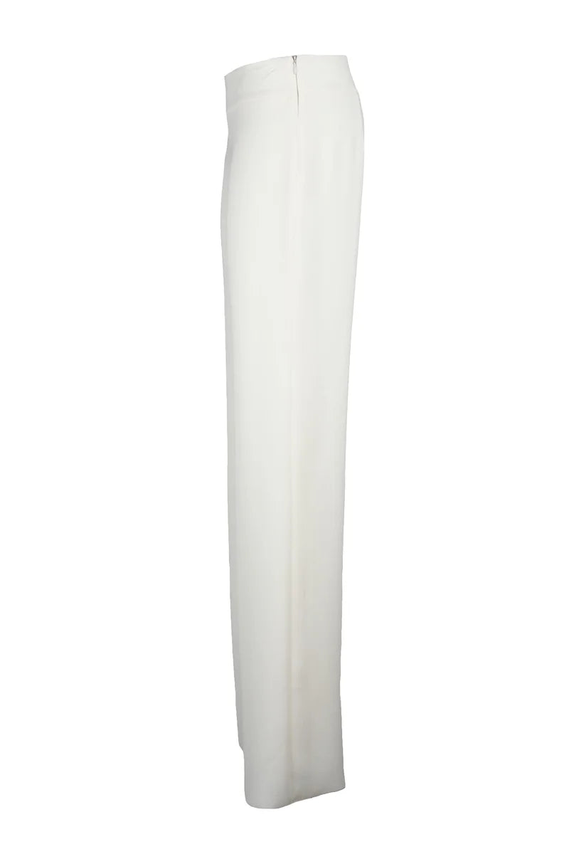 Wide-Leg Pants - White