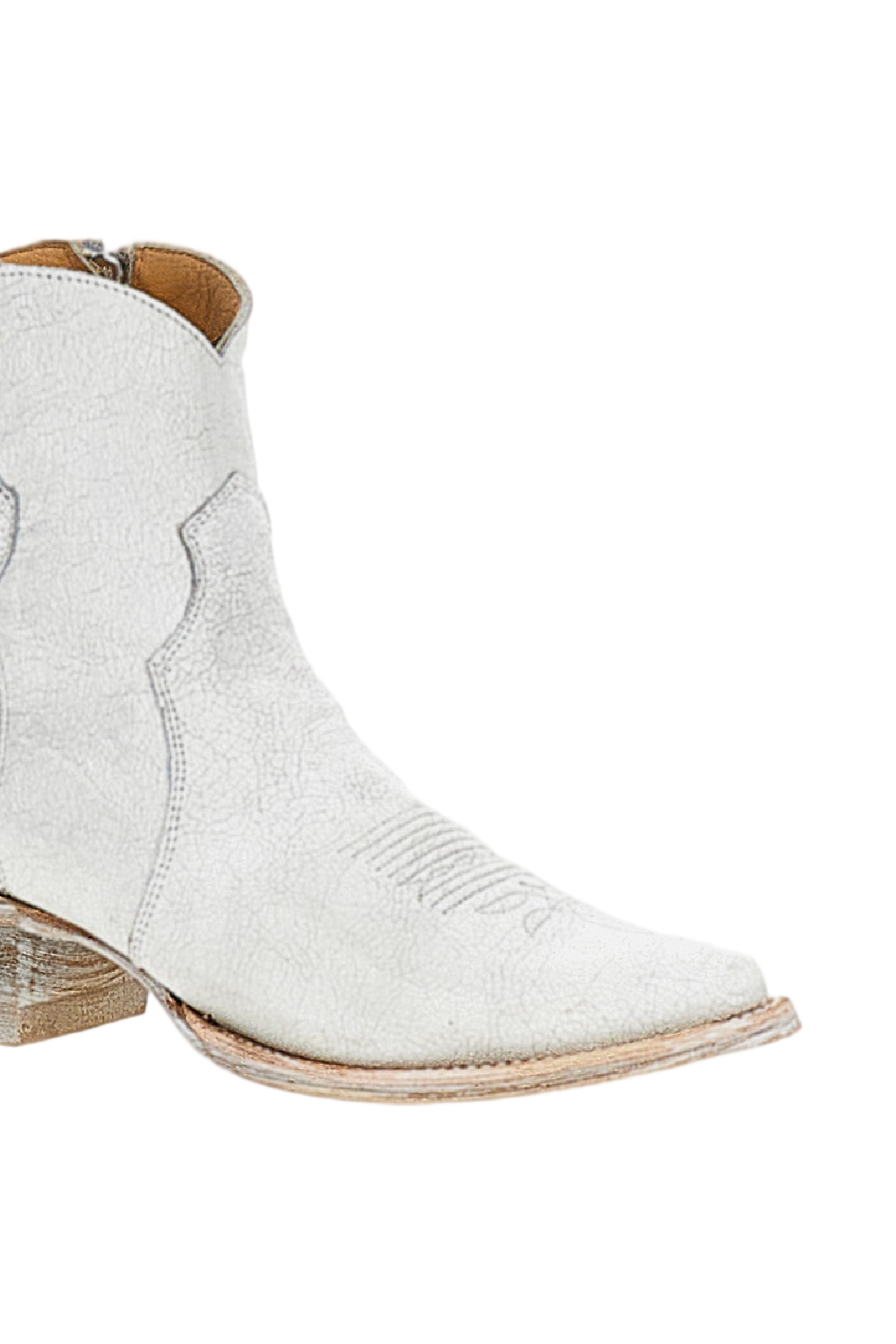 White Leather Boots