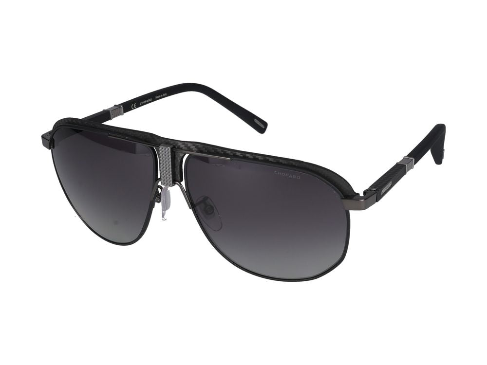 Sunglasses Chopard SCHF82 K56P Bachelite C/Parti Nero Opaco 62/13/145