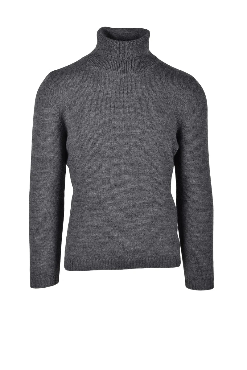 Sweater Alpaca Merino Wool - Grey