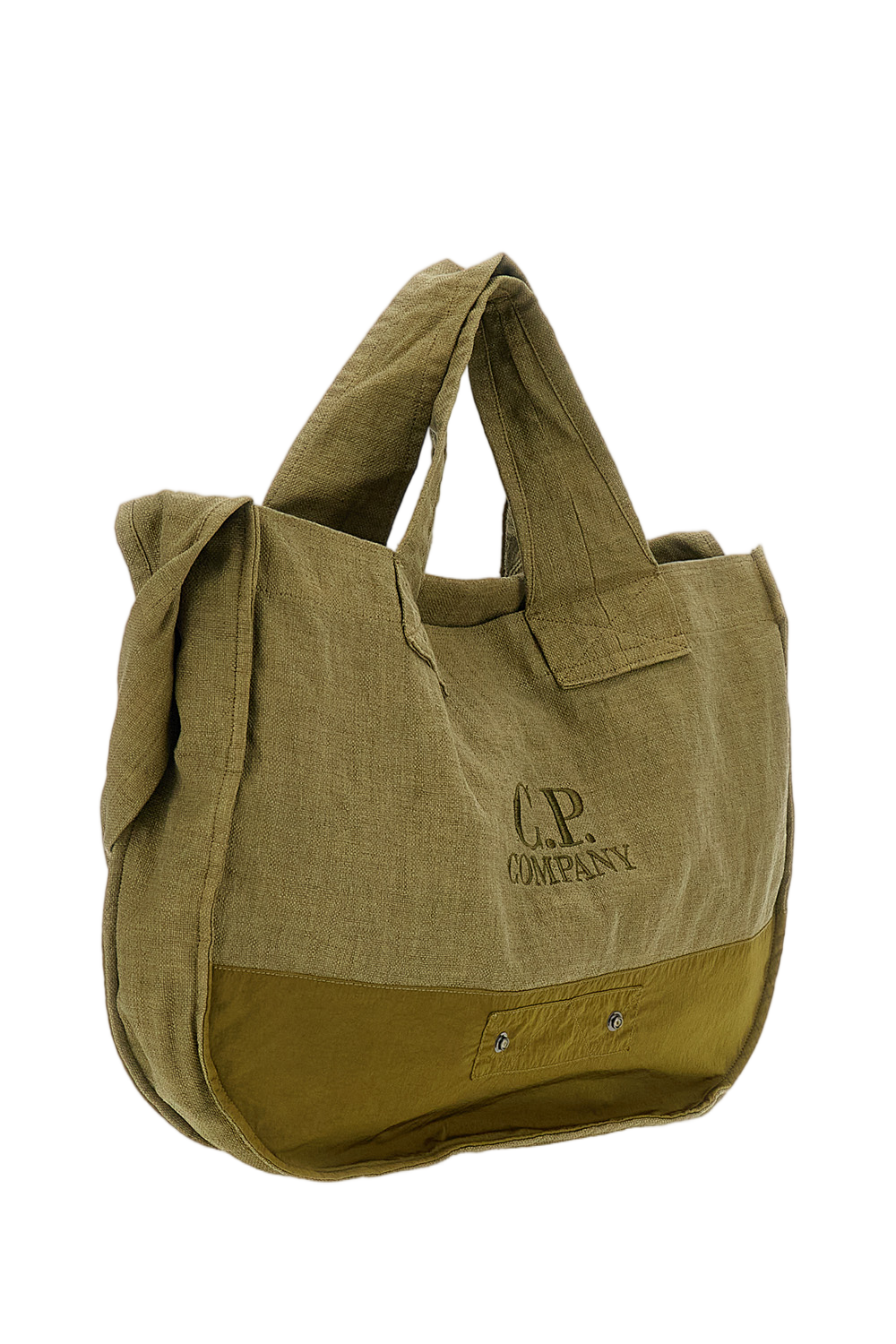Green Raffia Shopping Bag