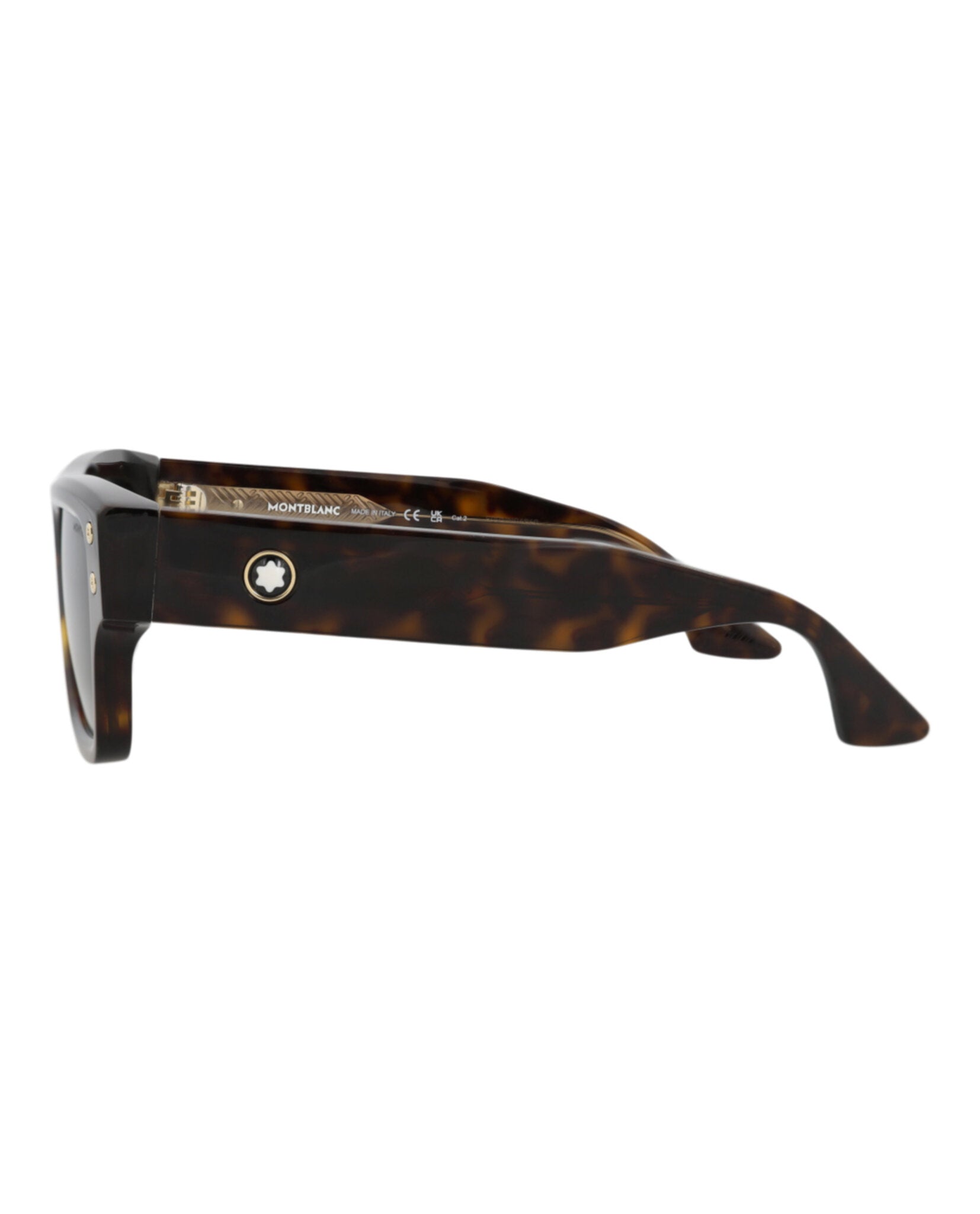 Square-Frame Recycled Acetate Sunglasses