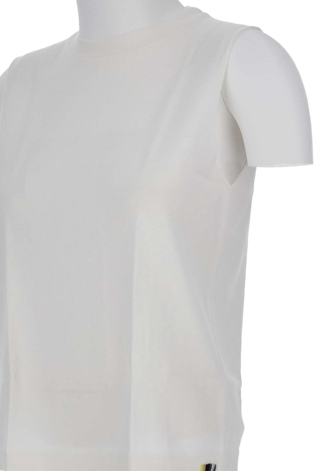 Sleeveless Cotton Blend Top