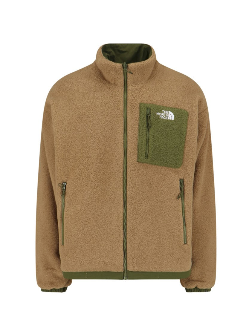 "Yumiori Rev" Fleece Jacket, In Green Fabric
