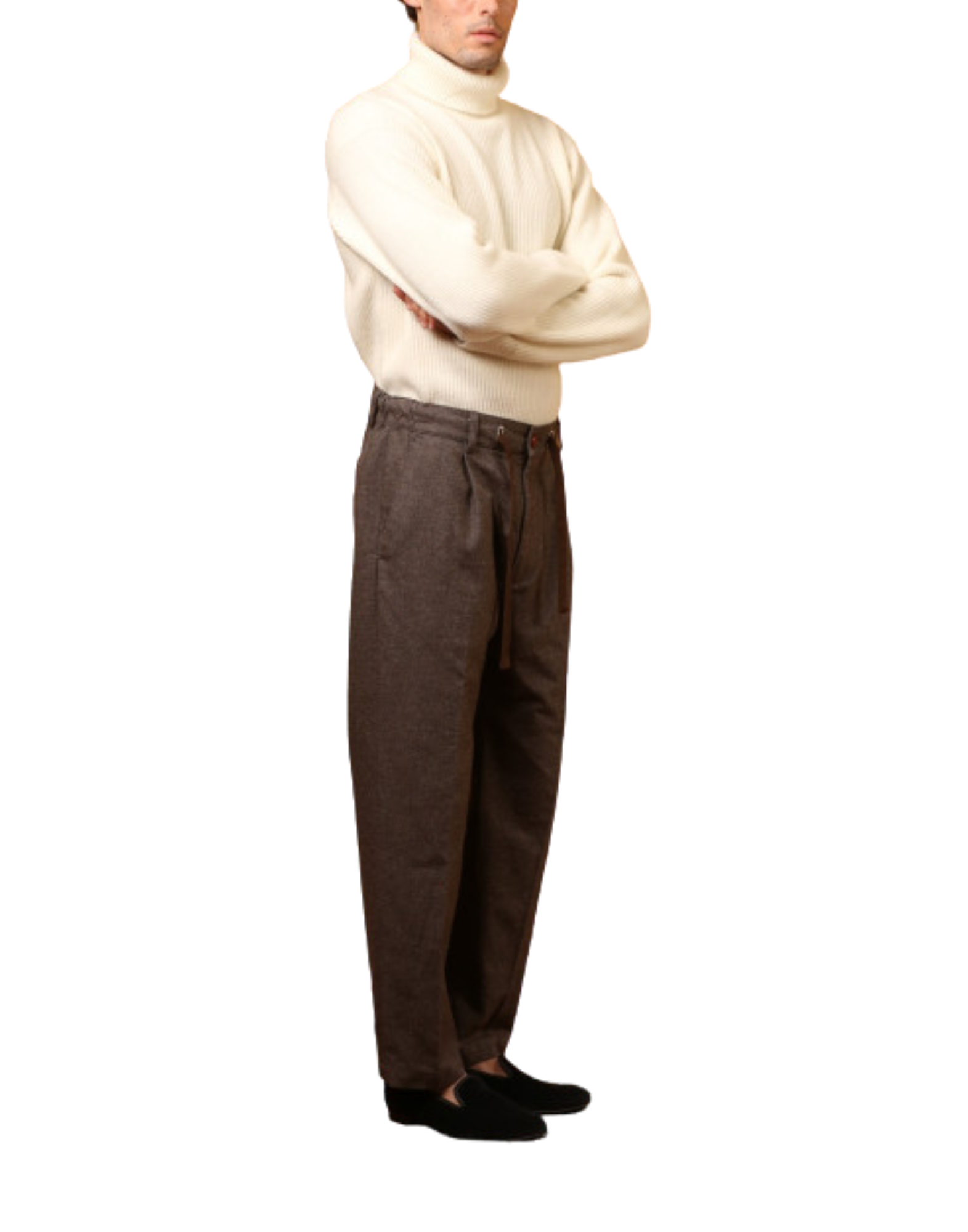 Military-Inspired Tapered Chinos With Garment-Dyed Finish