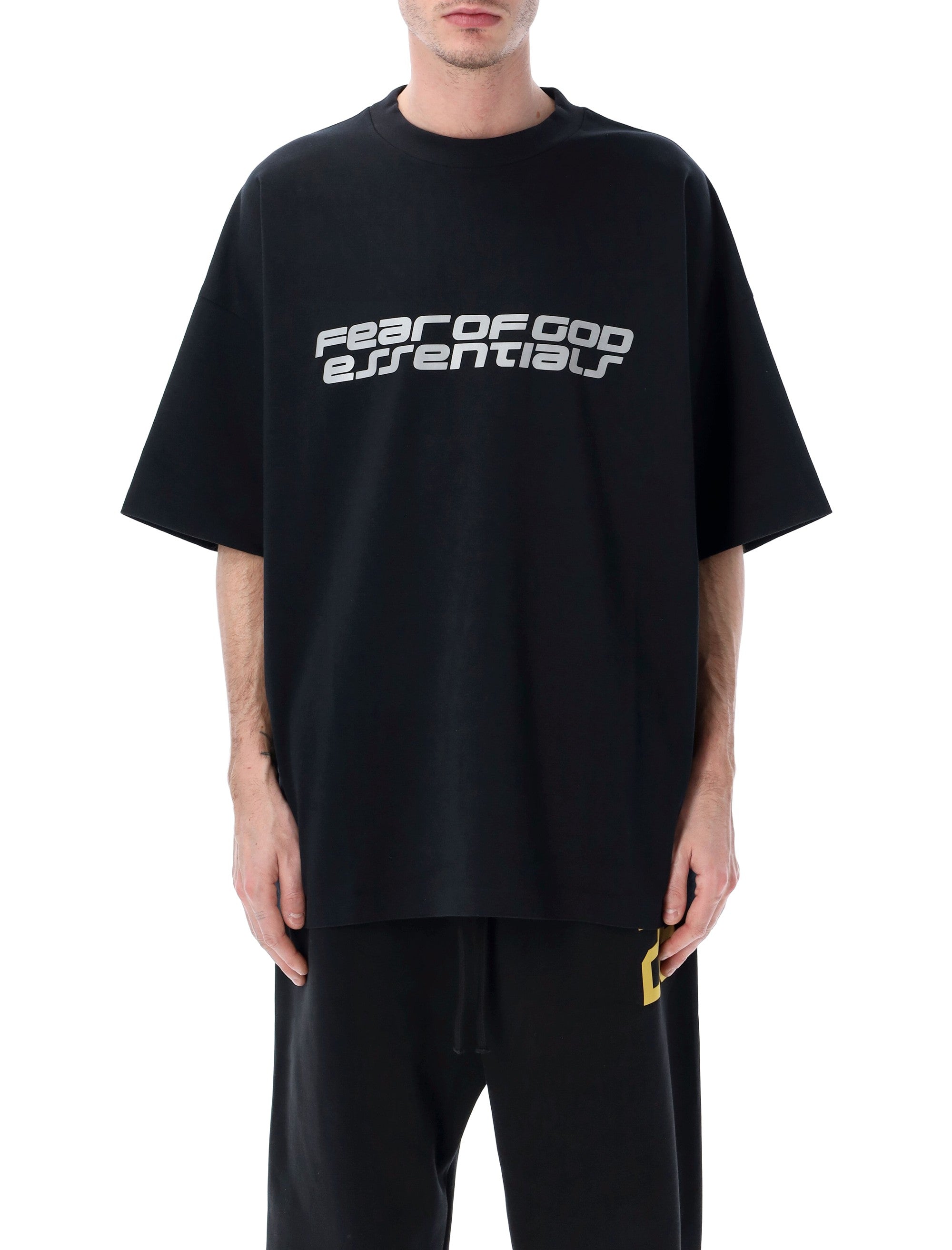 Essentials 90s Ponte Tee Black