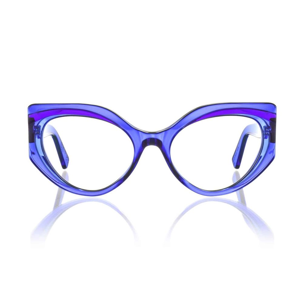 Lotus Oversized Butterfly-Shaped Eyeglasses In Acrylic