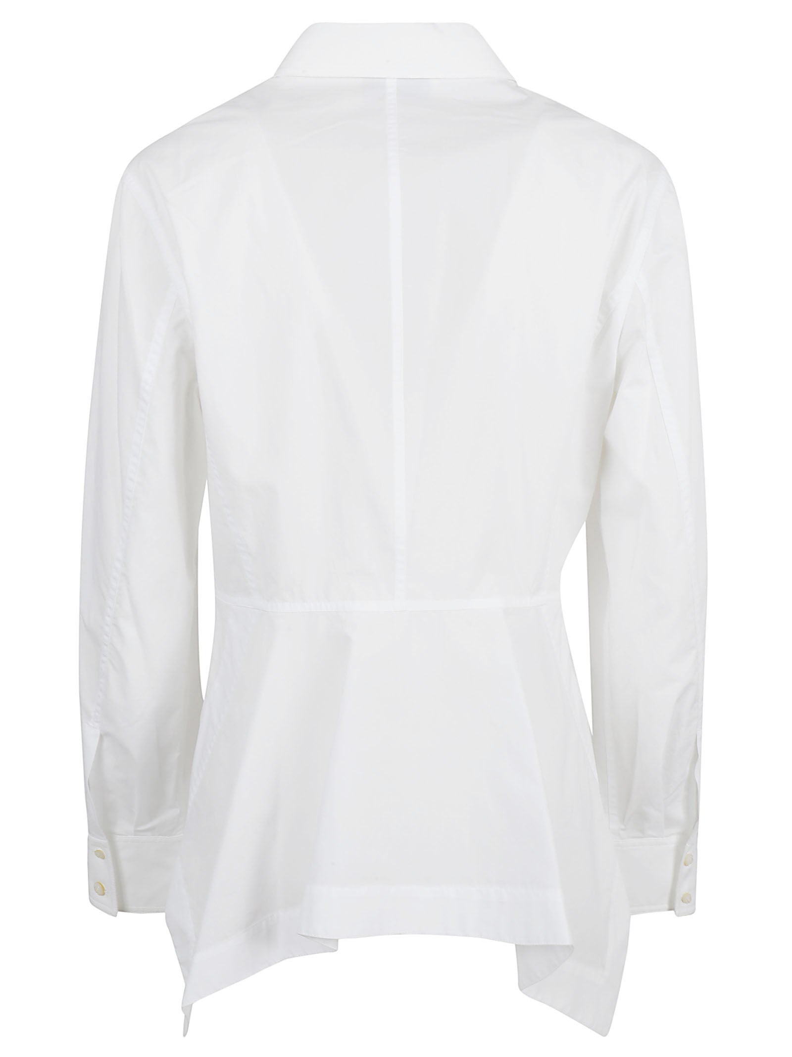 Classic White Button-Down Shirt