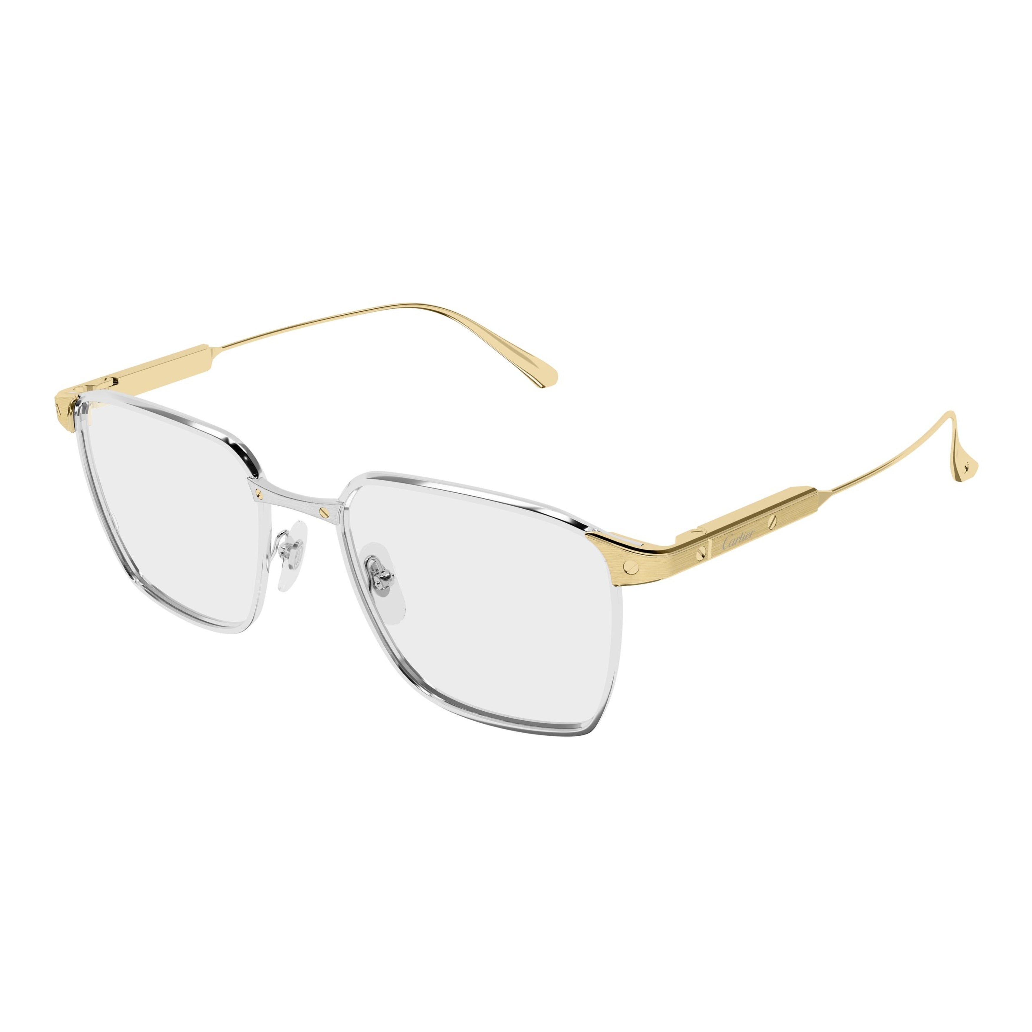 Ct0614o Titanium Square Frame Eyeglasses