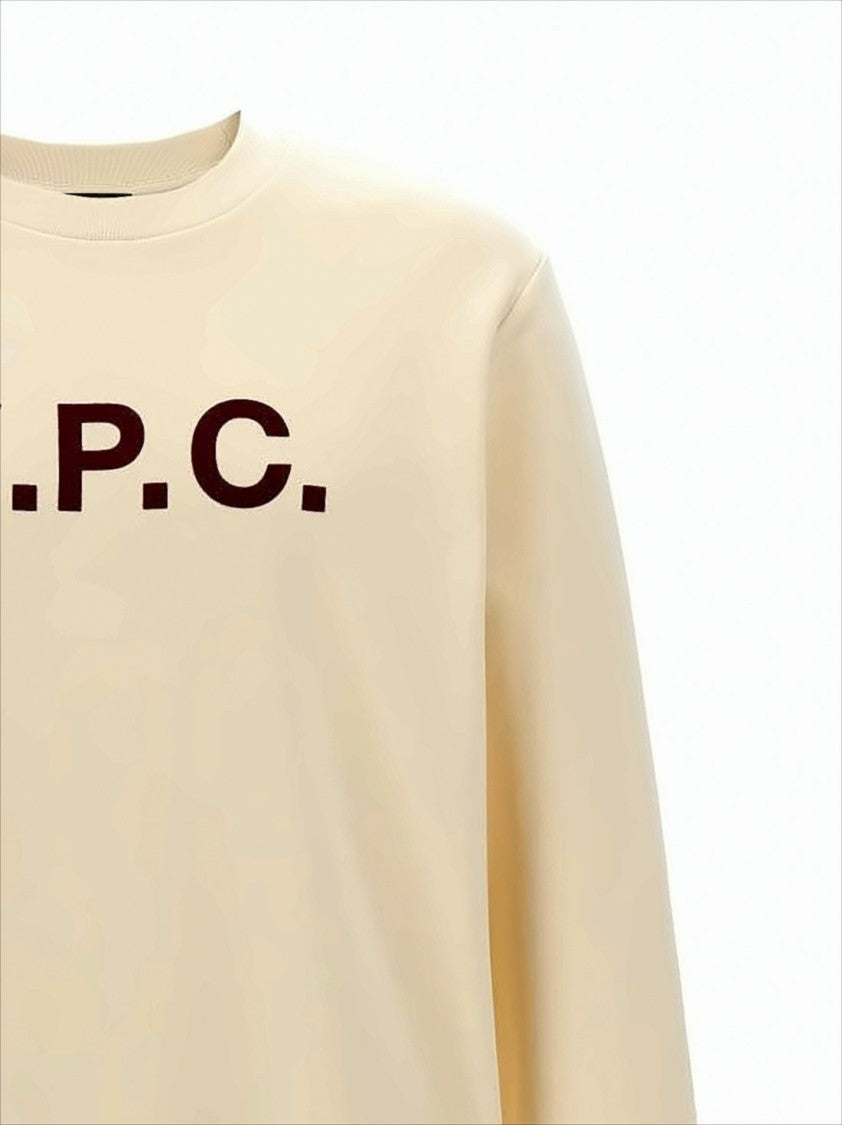 Relaxed Fit Long-Sleeved Crewneck Sweatshirt