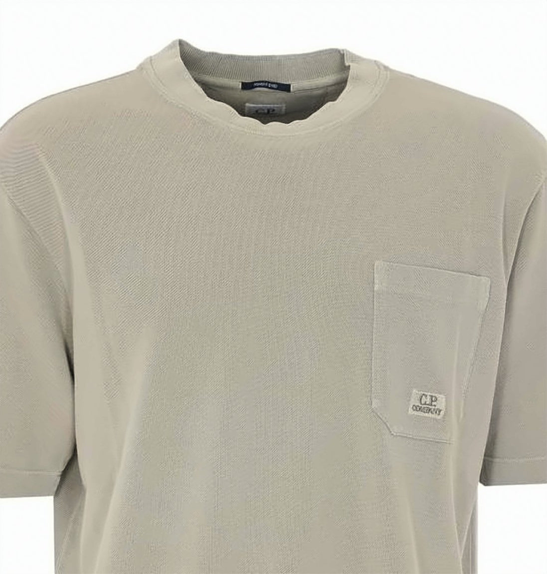 Relaxed Fit Cotton T-Shirt with Crew Neckline