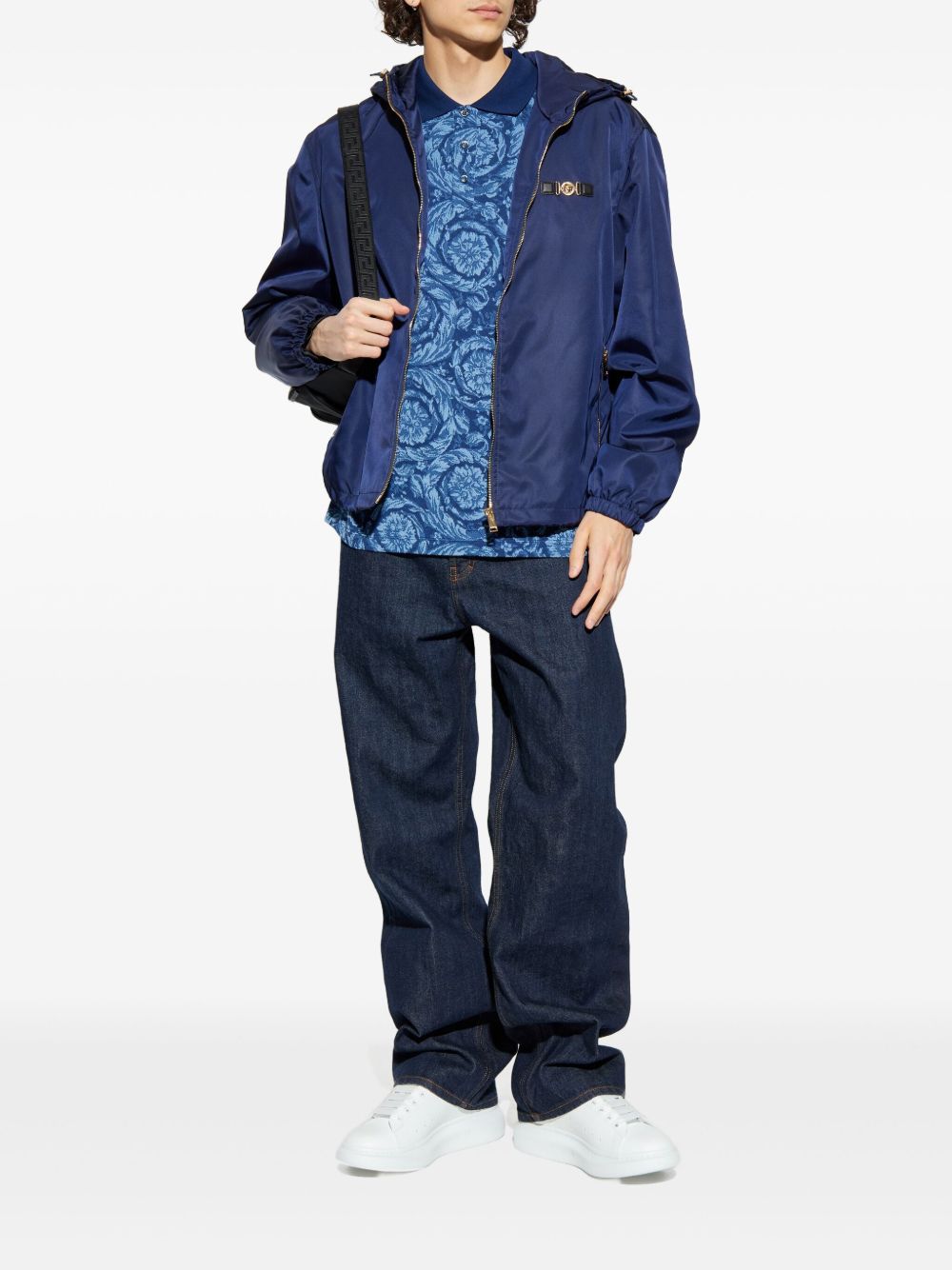 Navy Blue Casual Jacket