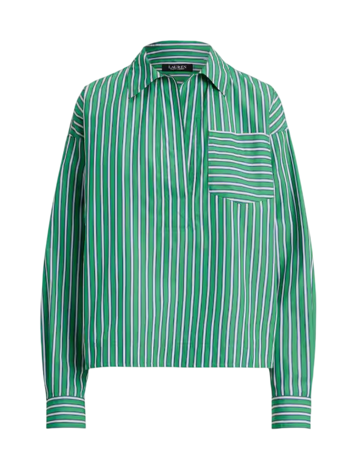 Stachee-Long Sleeve-Button Front