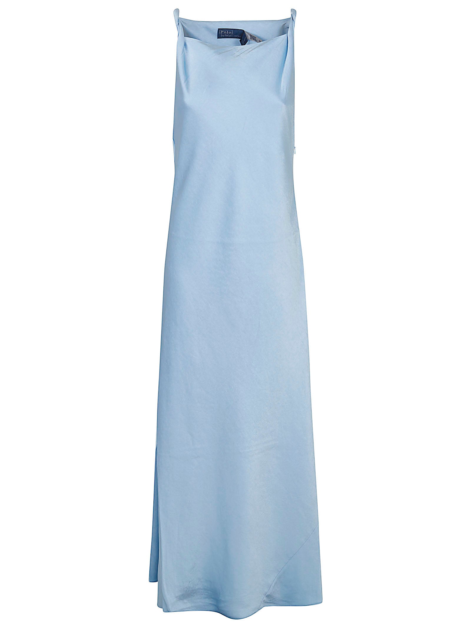 Sleeveless Midi Dress with Subtle Sheen