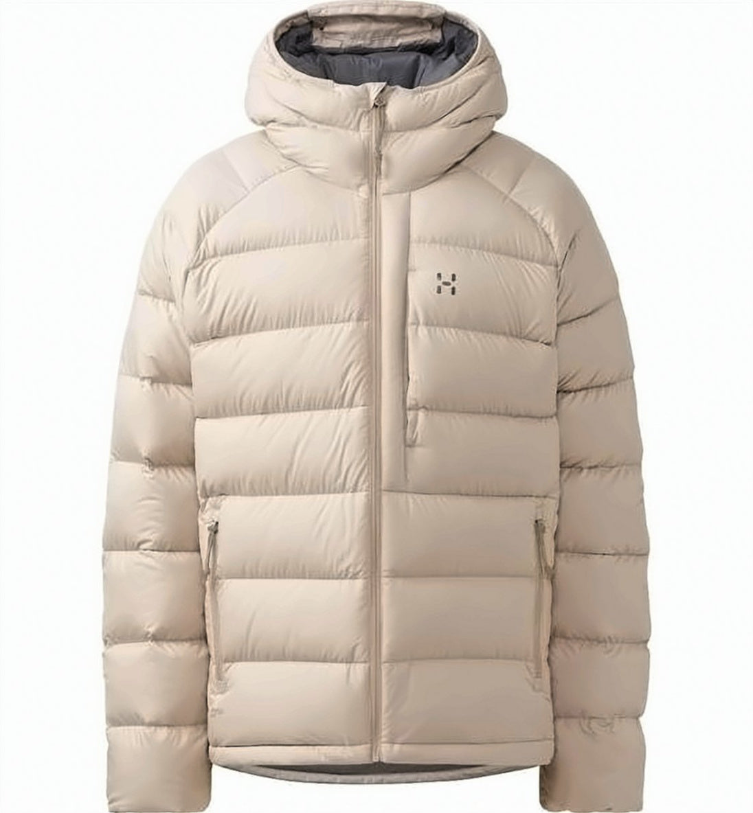 Short Padded Jacket with Horizontal Quilting