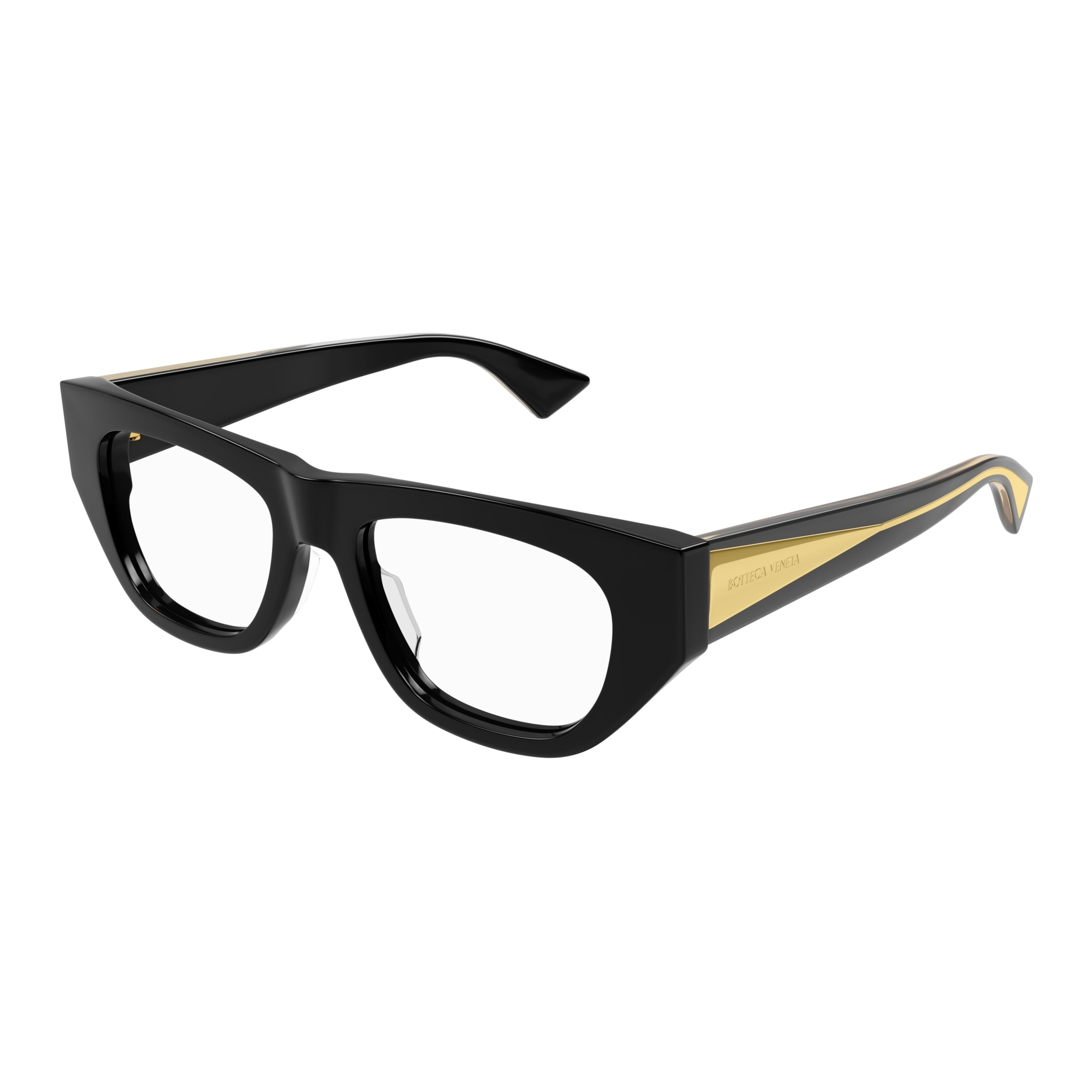 Bv1279o Angular Cat-Eye Eyeglasses