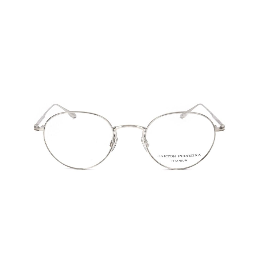 Bp5037 501yc Minimalist Round Metal Eyeglasses with Adjustable Nose Pads