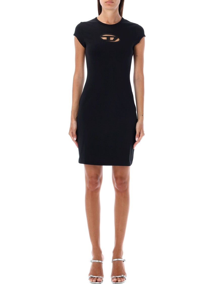 D-Angie Mini Dress With Relaxed Fit And Iconic Logo