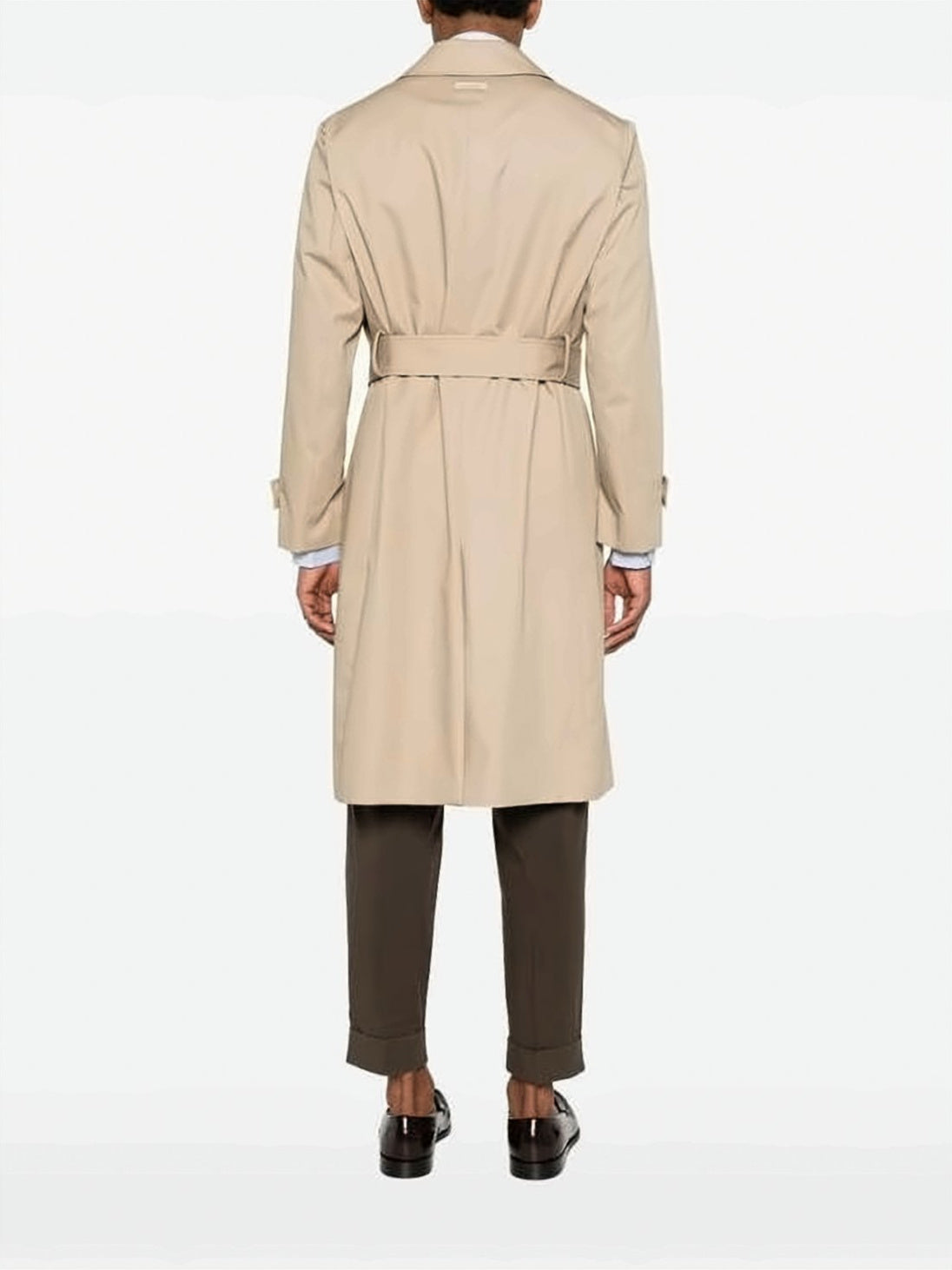Mid-Length Beige Coat