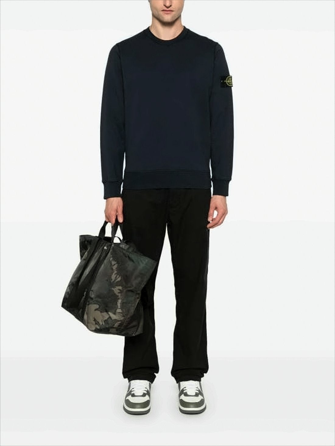 Long-Sleeve Crewneck Sweatshirt