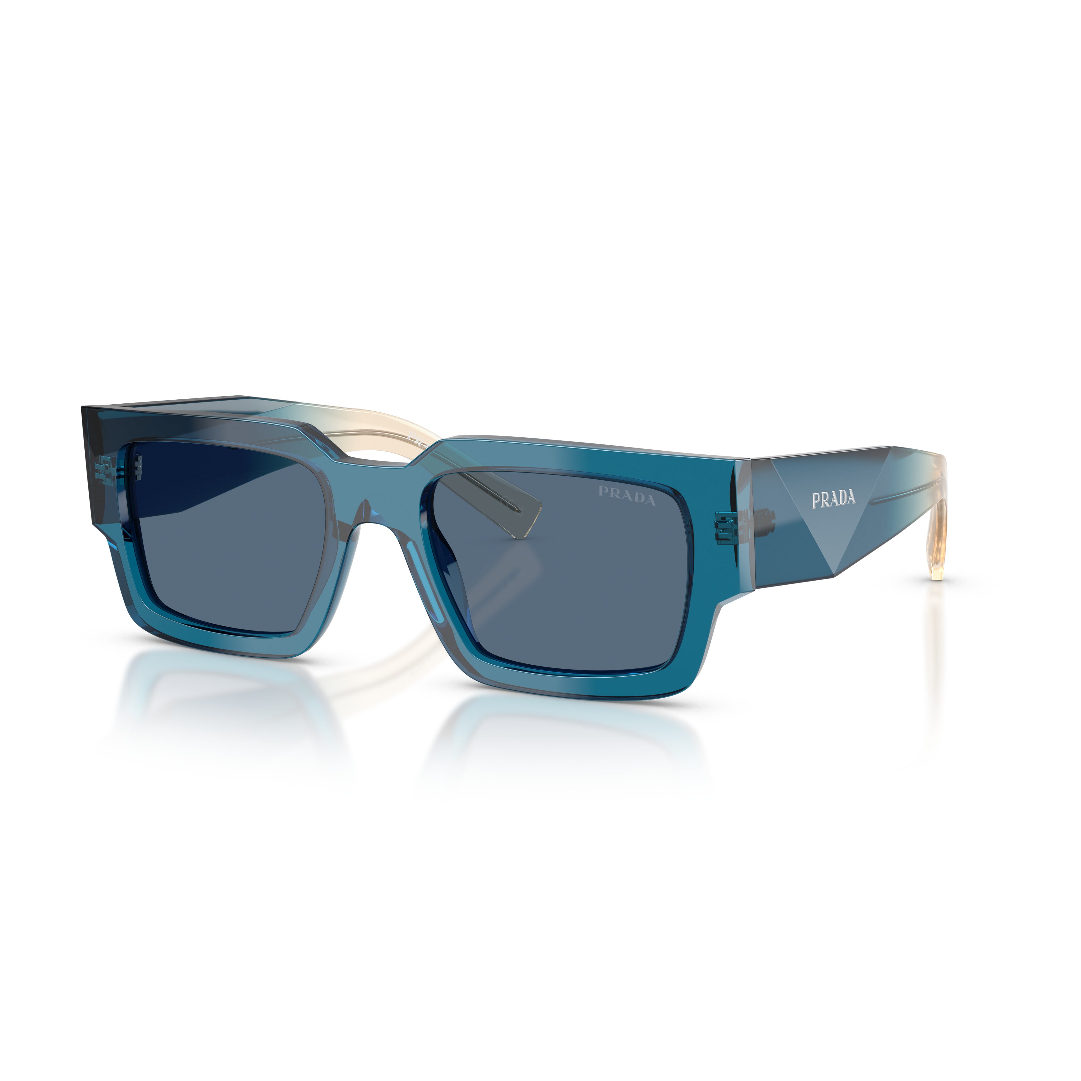 0pr B17s Rectangular Gradient Acetate Sunglasses