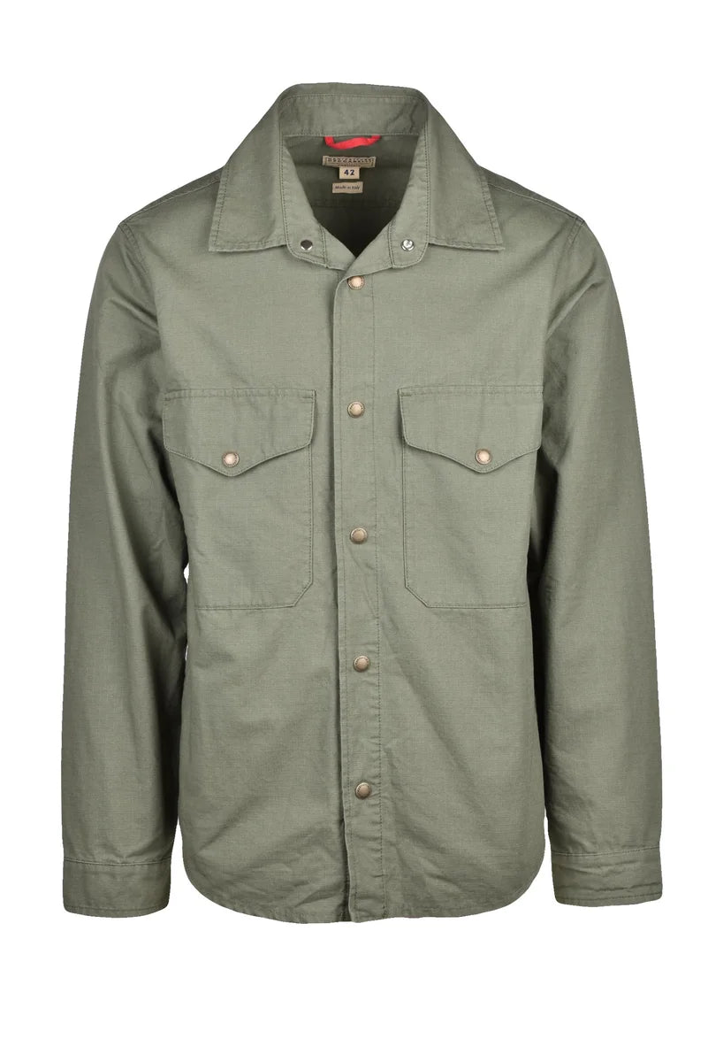 Military Shirt - Olive Green