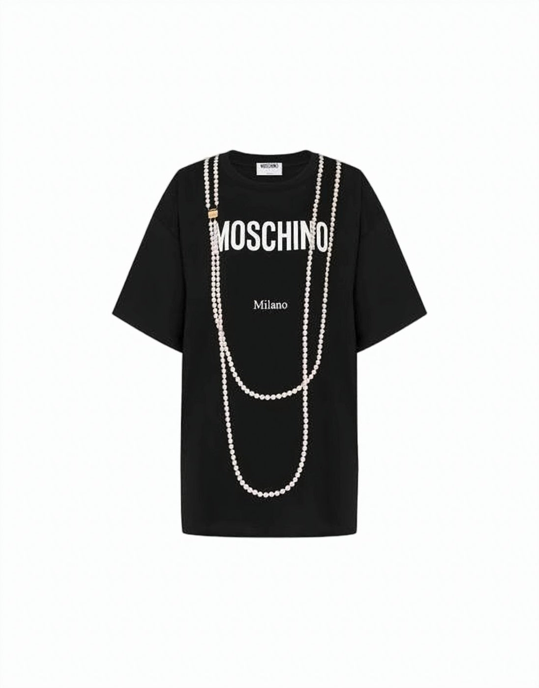 Graphic Print Black Short-Sleeved T-Shirt