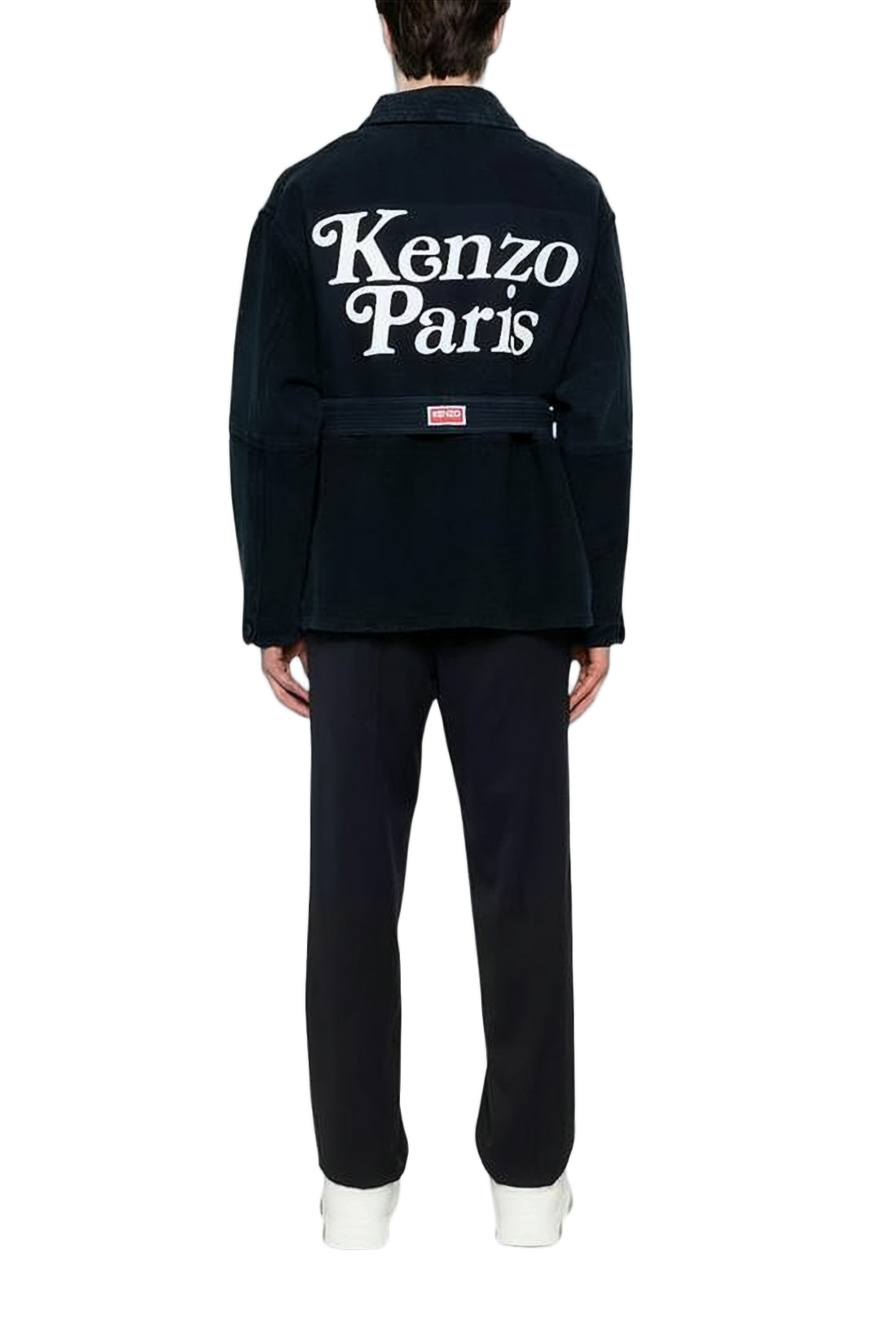 Relaxed Fit Navy Kenzo Jacket