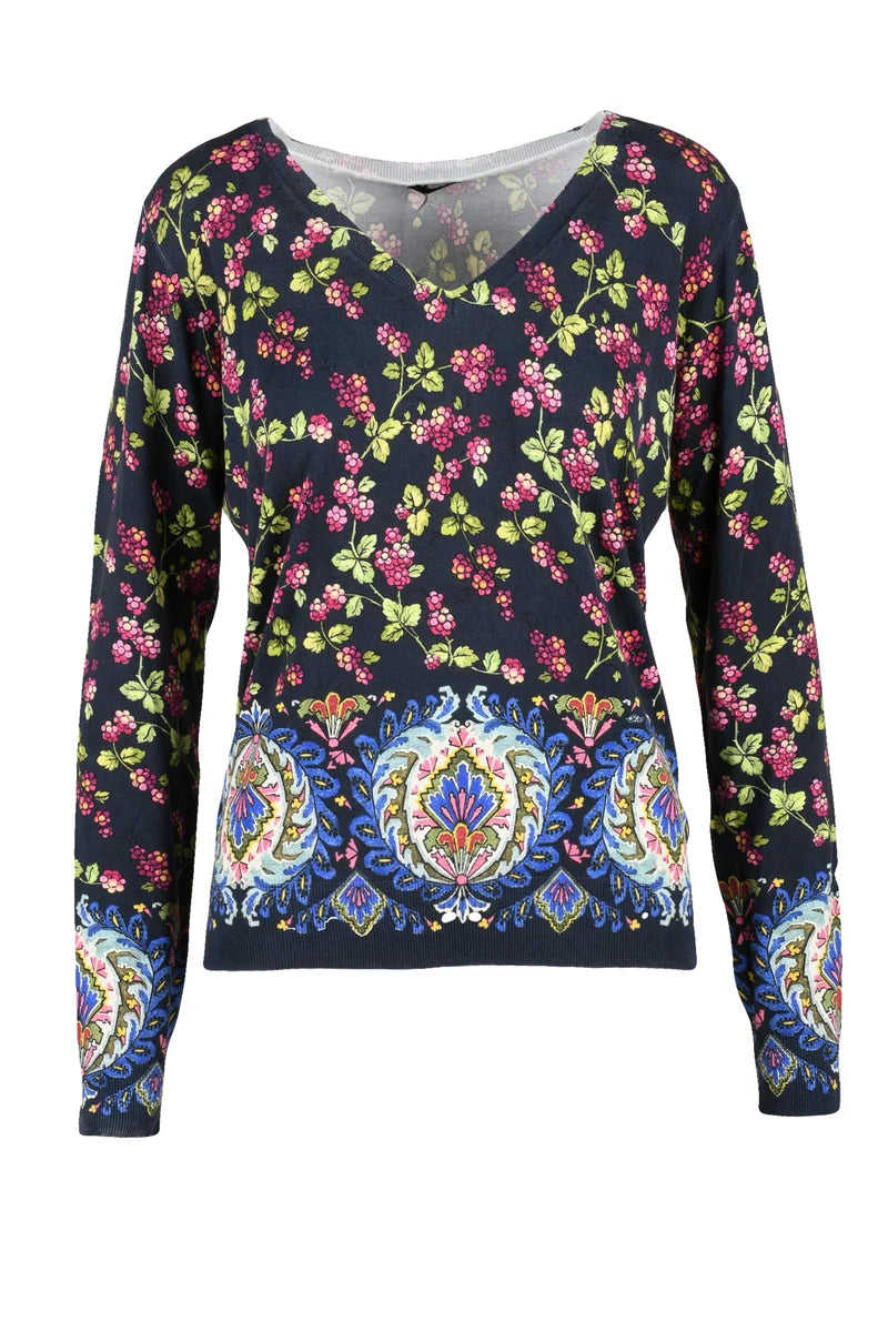 Under Jacket Silk Elastane - Blue/Pink