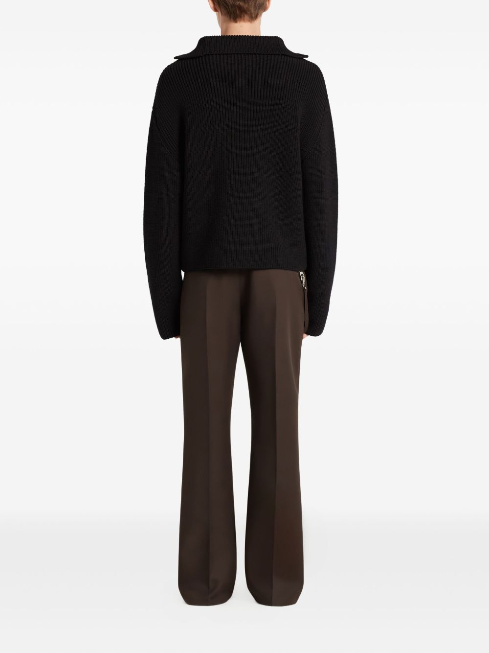 Ribbed Knit Sweater