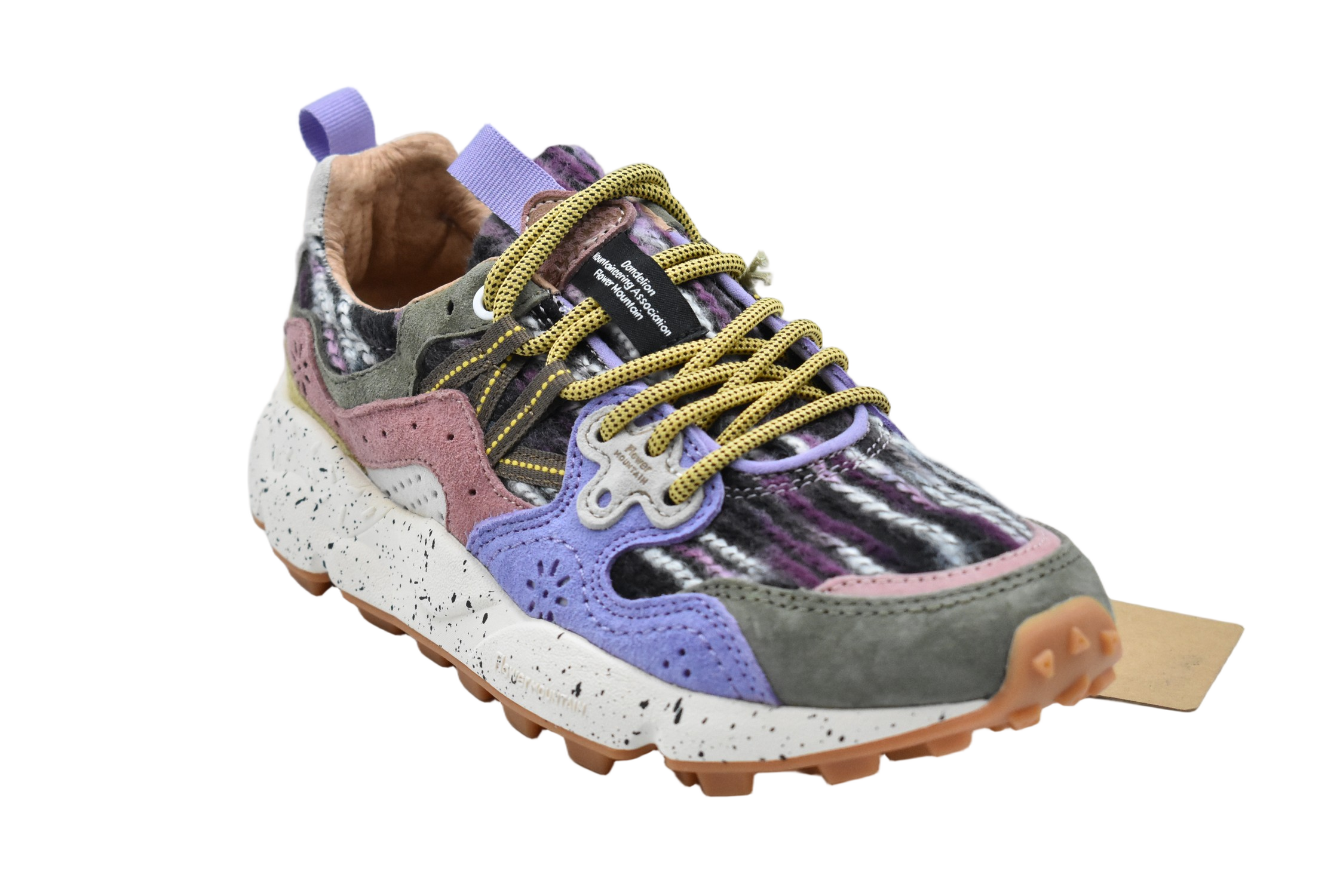 Flower Mountain Violet Flat Shoes