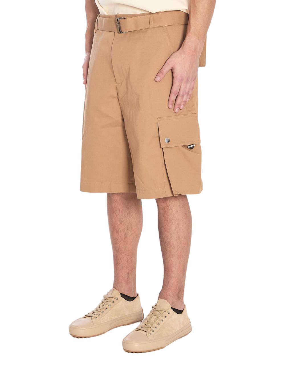 Camel Brown Cargo Shorts