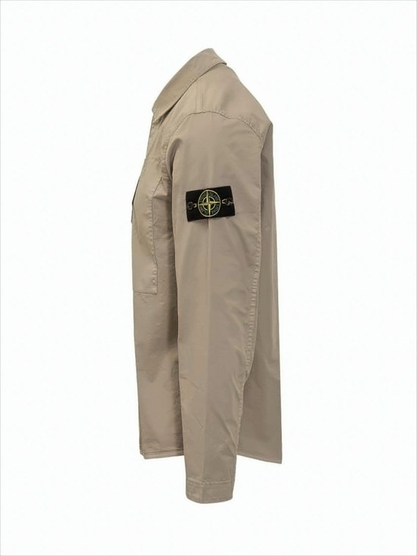 Long Sleeve Shirt with Concealed Placket