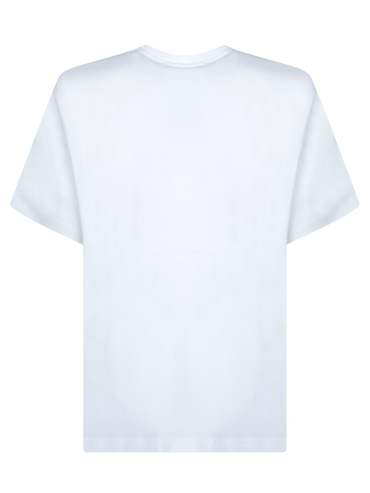 Short-Sleeved Cotton T-Shirt With Subtle Graphic Detail