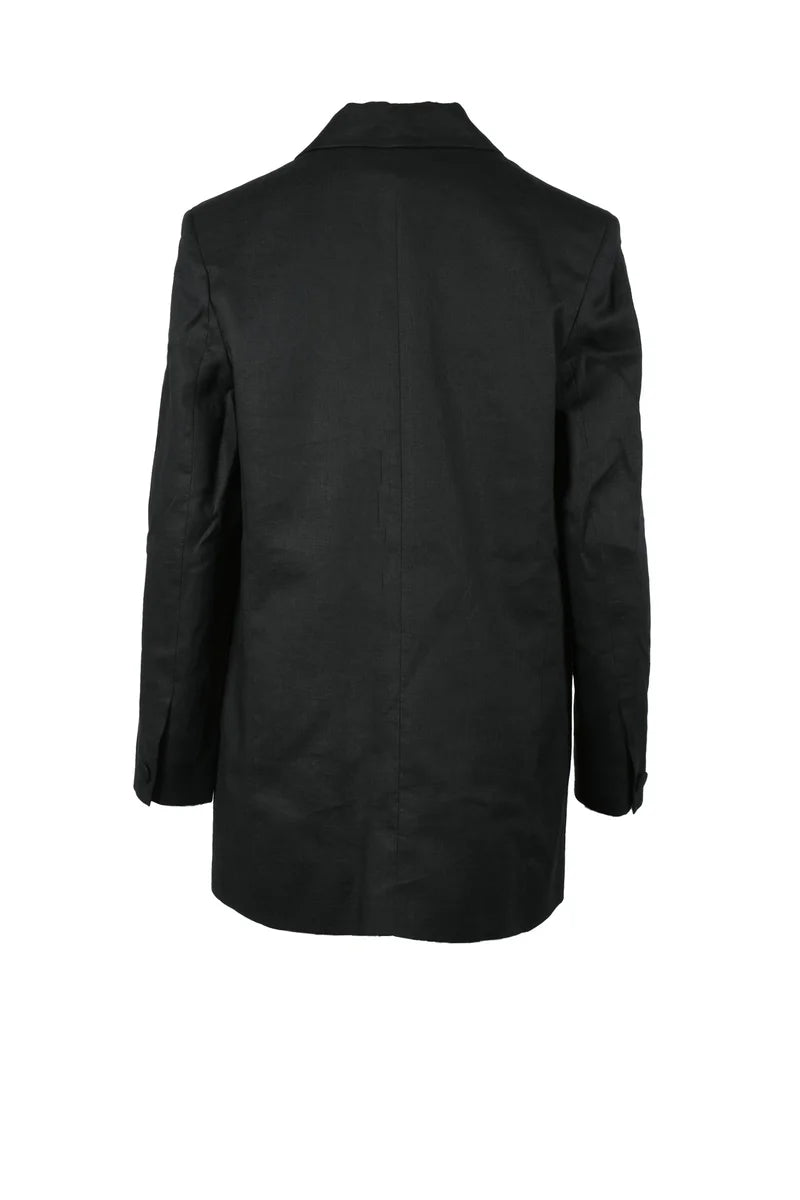 Linen Jacket - Black