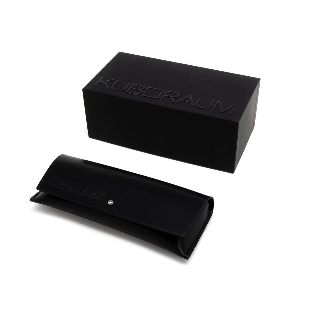 Mask K25 Square-Structured Black Acetate Kuboraum Mask K25