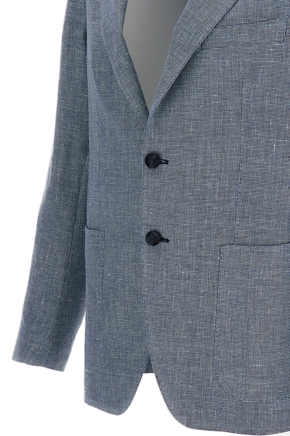 Blue Montecarlo Linen Blend Blazer
