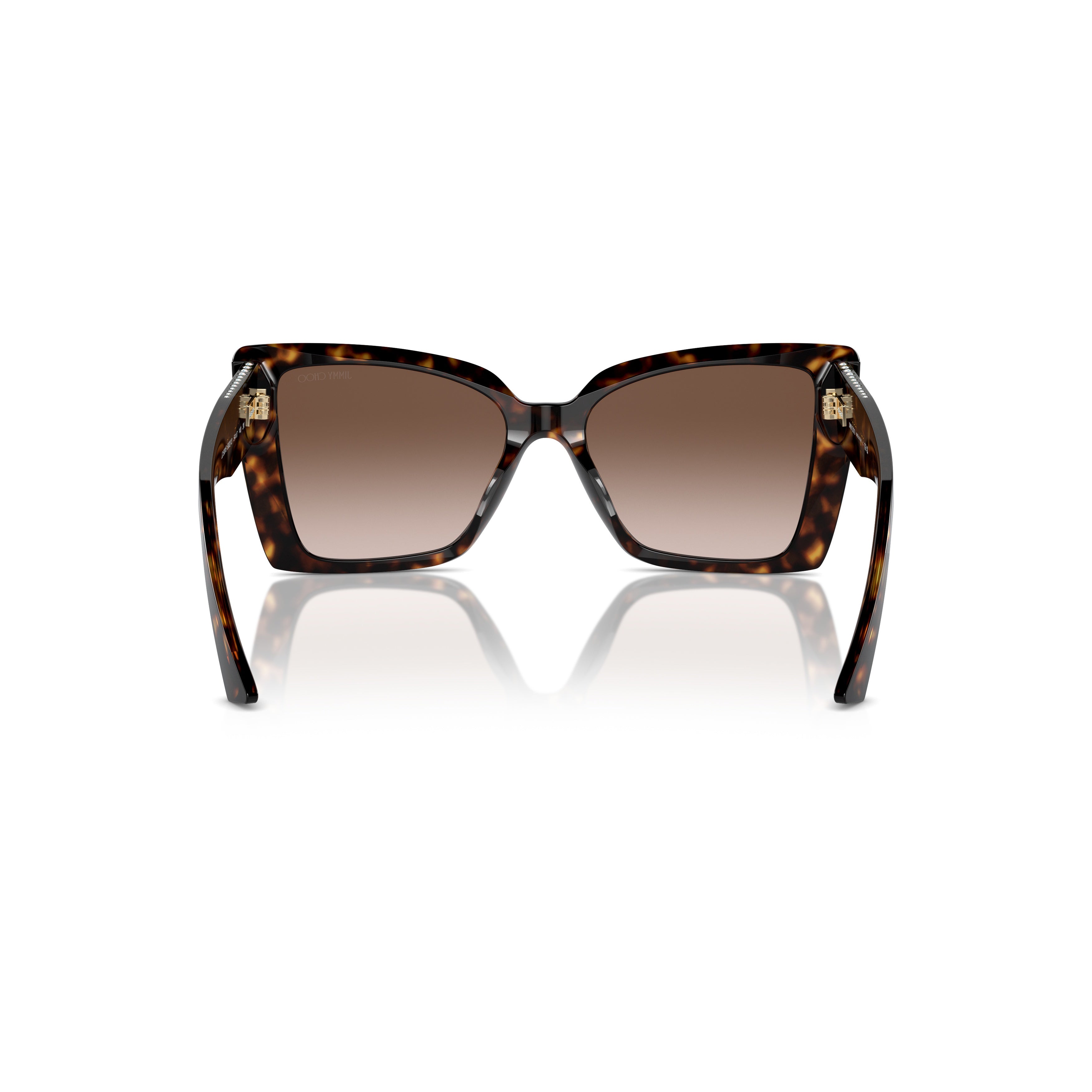 0jc5001b Oversized Tortoiseshell Square Sunglasses