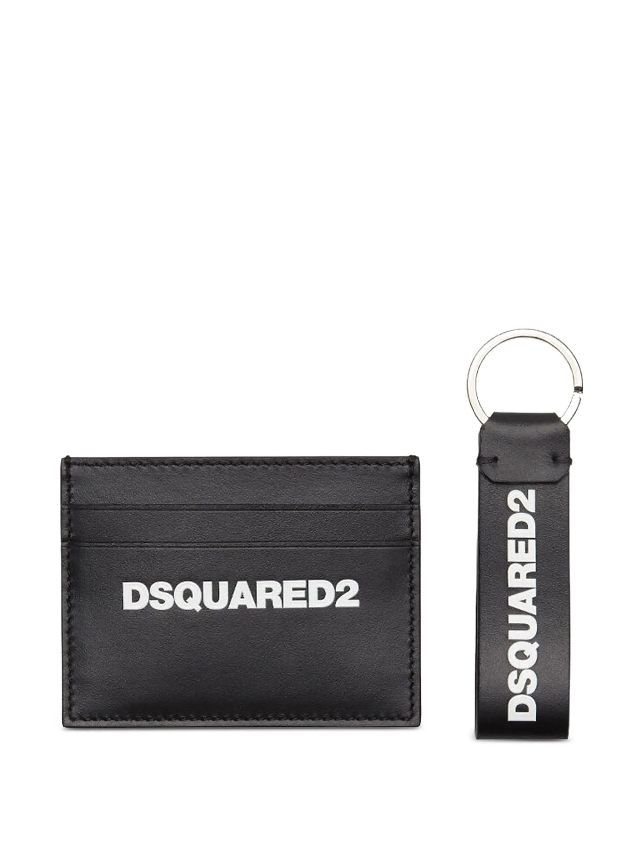 Gift Box Black Leather Card Holder