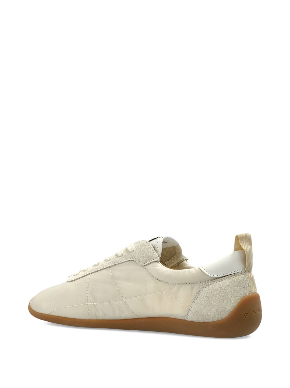 Panelled Lace-Up Chunky Rubber Sneakers