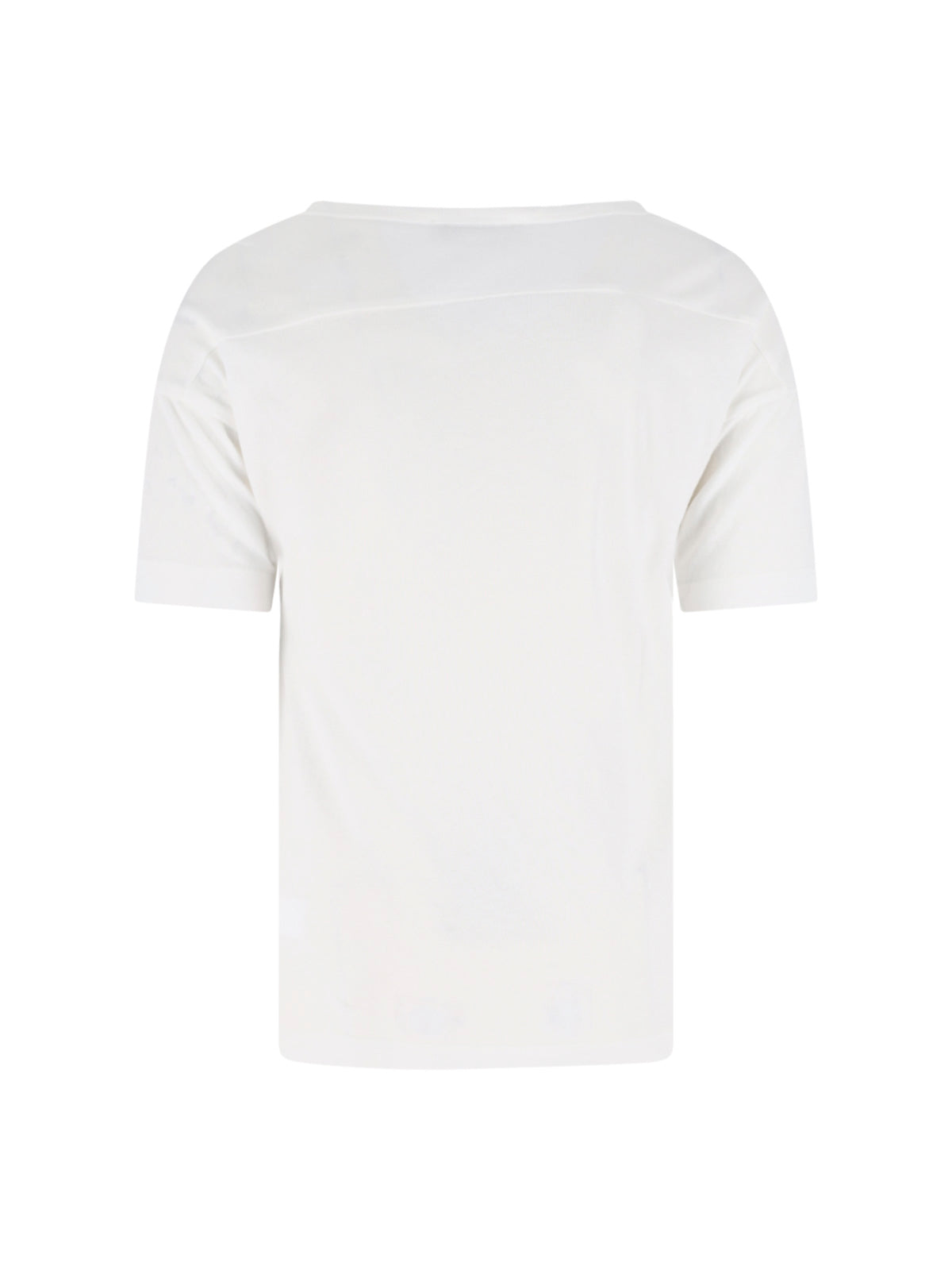 White Cybernetic Demon Cotton T-Shirt