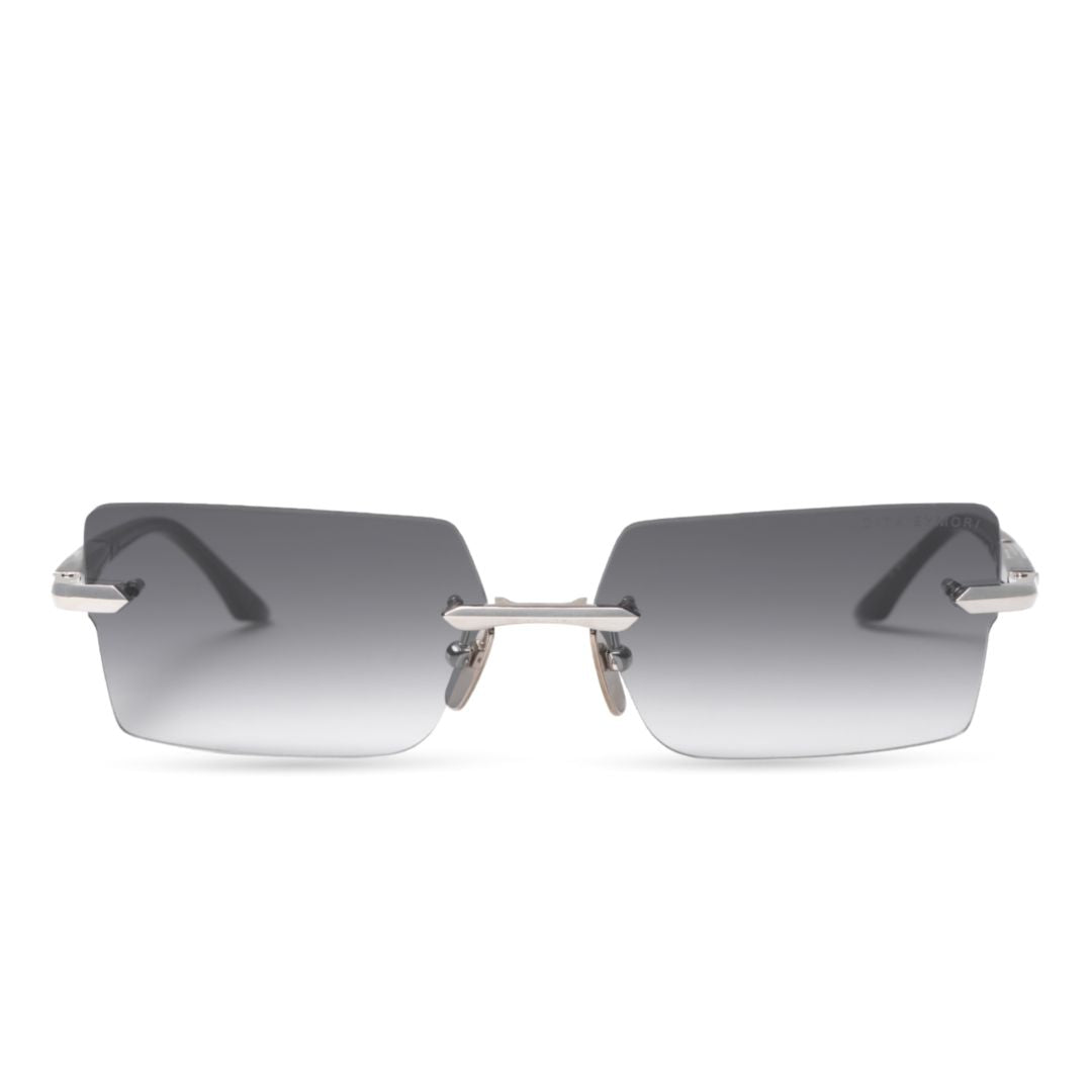 Eymori Rimless Sunglasses with Rectangular Gradient Lenses