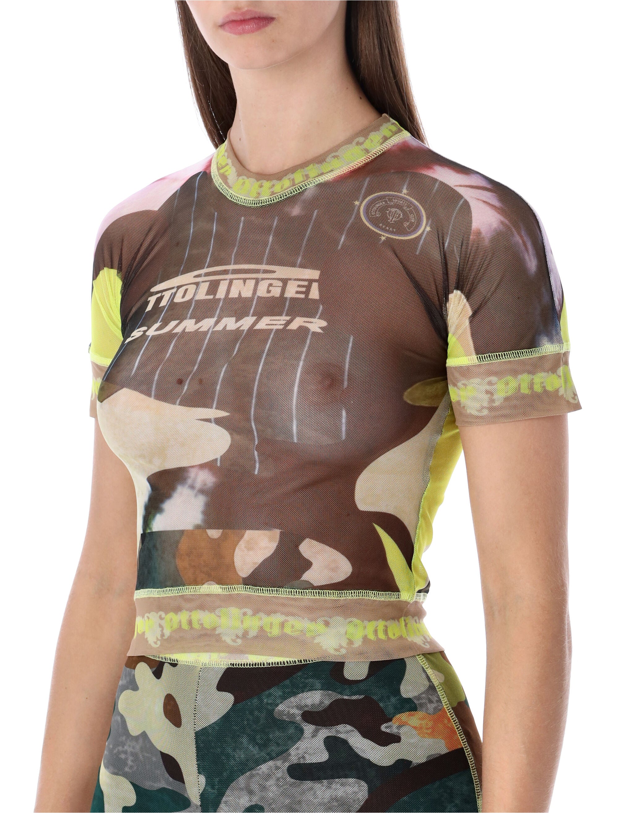 Camouflage Mesh T-Shirt