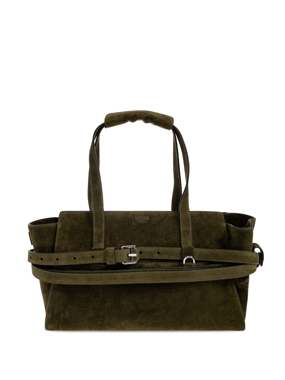 Minimalist Structured Leather Top Handle Bag